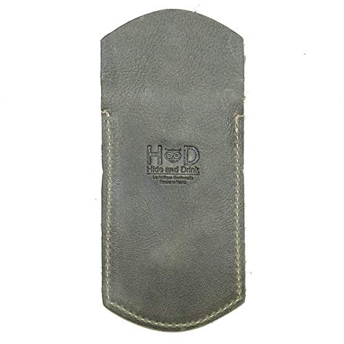 Hide & Drink, Pocket Protector, Pencil Pouch, Pen Holder for Shirt Pockets, Lab Coats, Backpacks, Office & Work Essentials, Full Grain Leather, Handmade, Dark Jade - Image 3