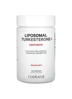 Codeage Codeage, Liposomal Turkesterone+ Centurion, 120 Capsules  - Image 1