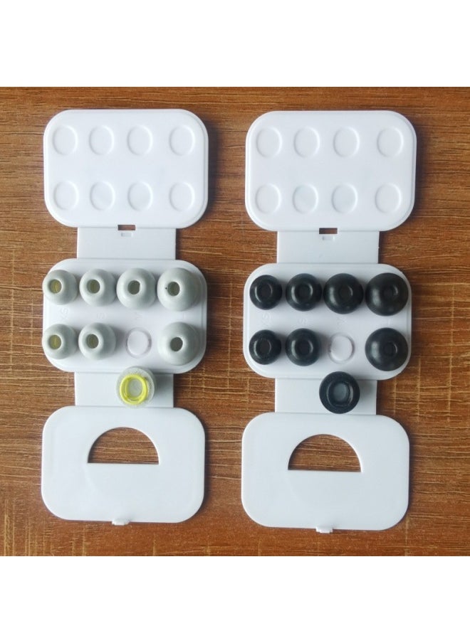 Generic - Suitable For Airpodspro2 Earplug Ear Cap Earphone Plug Cover 3 Generation For Apple Wireless Bluetooth Replacement 3 Generation Silicone-Color:4 Memory Foam Earplugs + 4-position Cardboard - Image 1