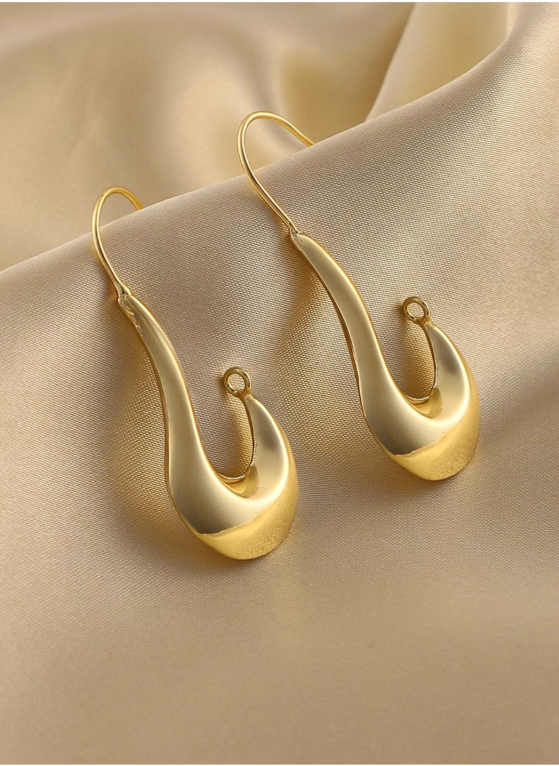SOHI Women's The Whirlia Hoop Earrings  - Image 1