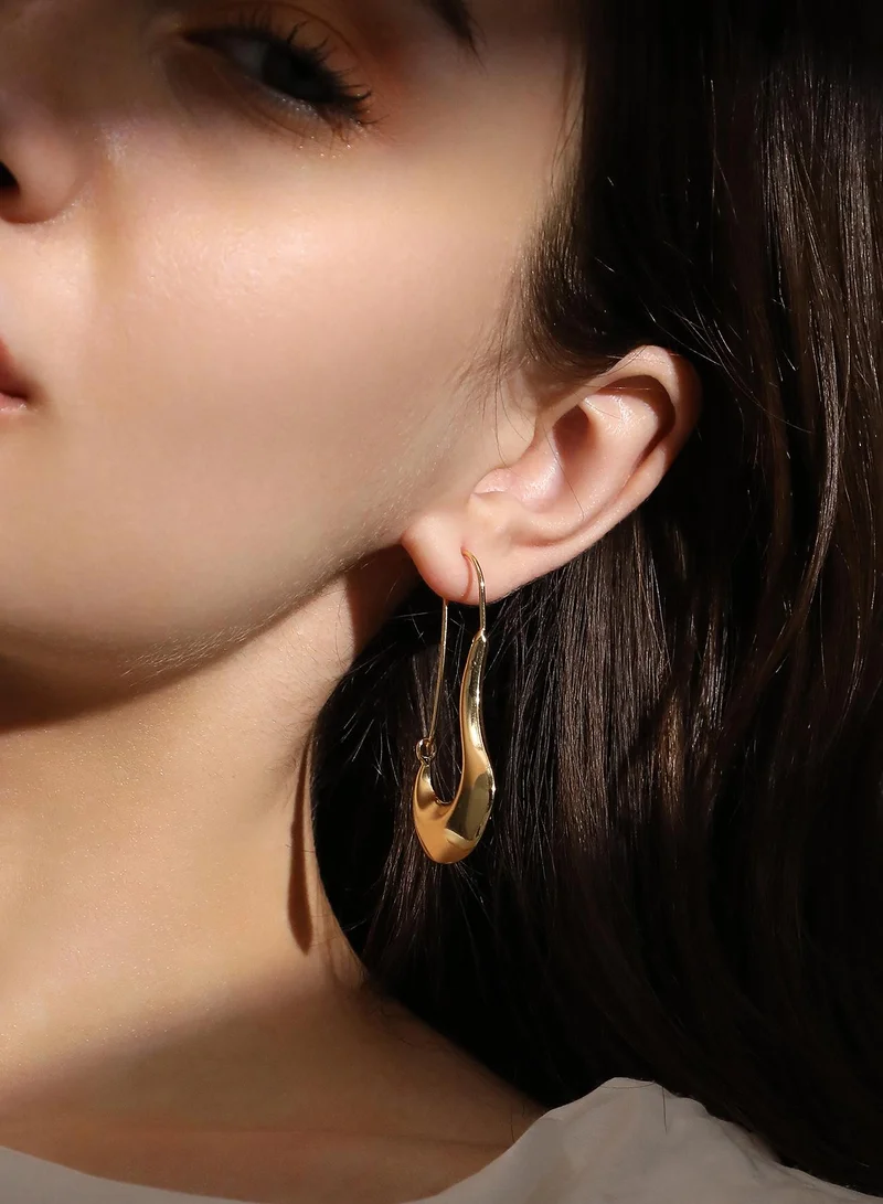 SOHI Whirlia Artificial Hoop Earring Jewellery