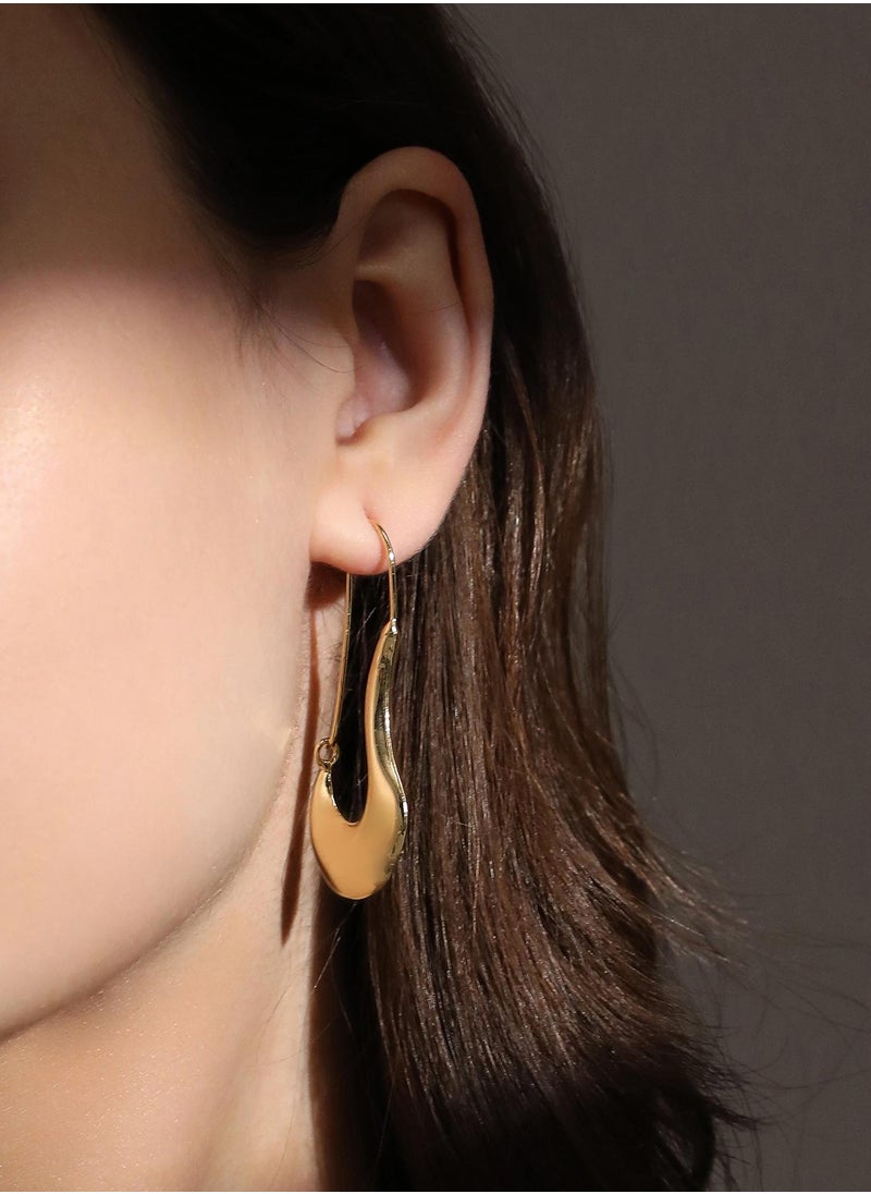 SOHI Women's The Whirlia Hoop Earrings  - Image 2