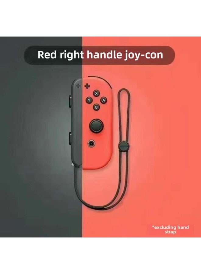 Joycon Game Handle Left And Right Separation Handle Wireless Bluetooth Belt Wake-up With Hand Rope Switch Handle Cross-border-Product Color:Blue Red Single Right  - Image 1
