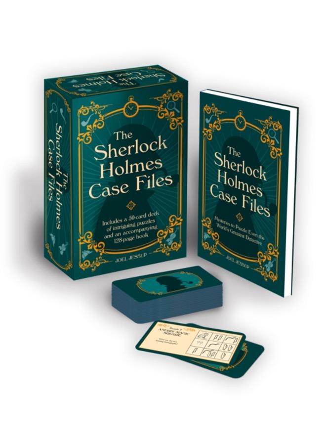 The Sherlock Holmes Case Files : Includes a 50-Card Deck of Absorbing Puzzles and an Accompanying 128-Page Book 