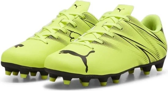 PUMA Attacanto Fg/ag Jr Green Kids Football Shoes 10748007