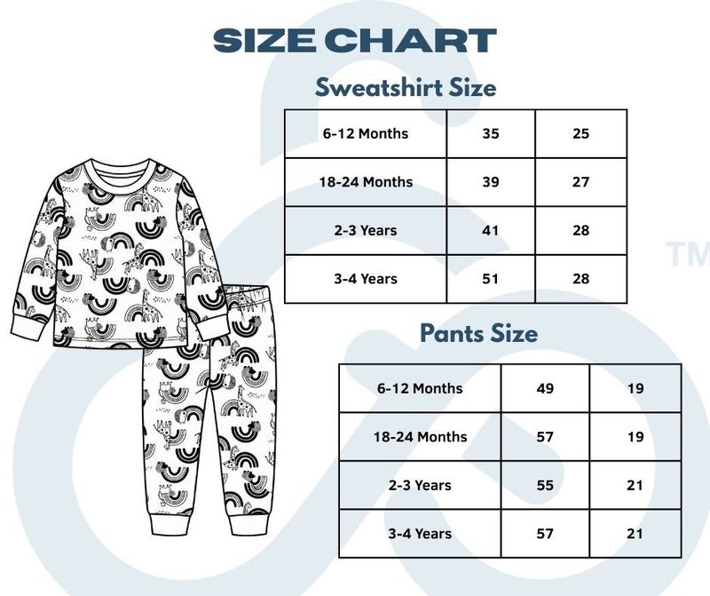 Cloud Fashion Printed Warmy Set - Image 2