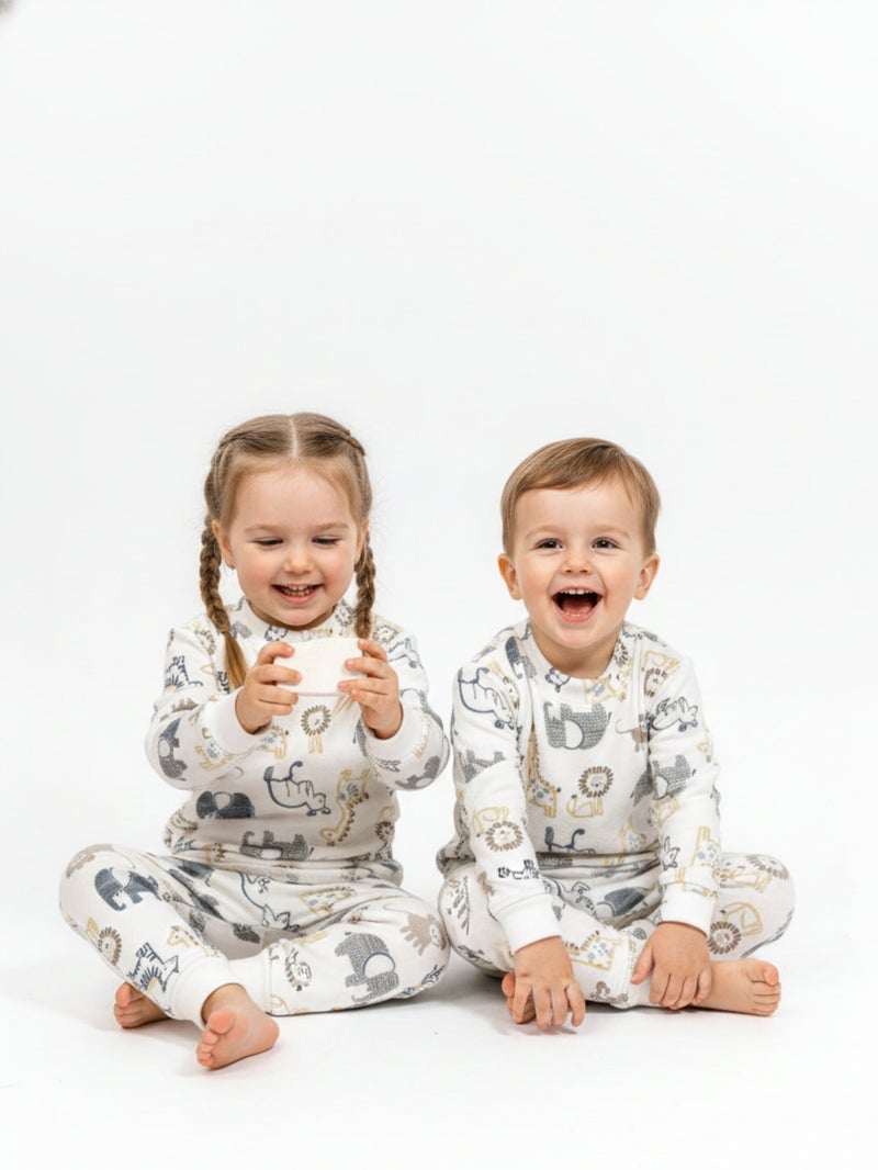 Cloud Fashion Printed Warmy Set - Image 1