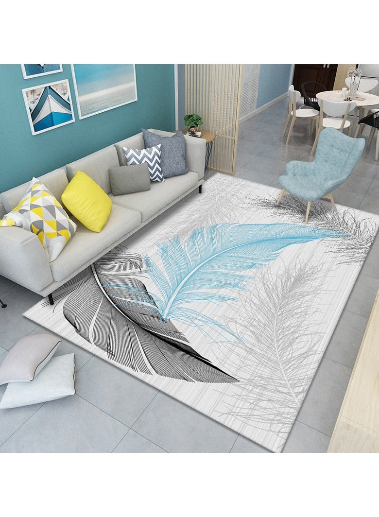 Loquat Squality Rectangular Feather Series Soft And Easy To Maintain Carpets