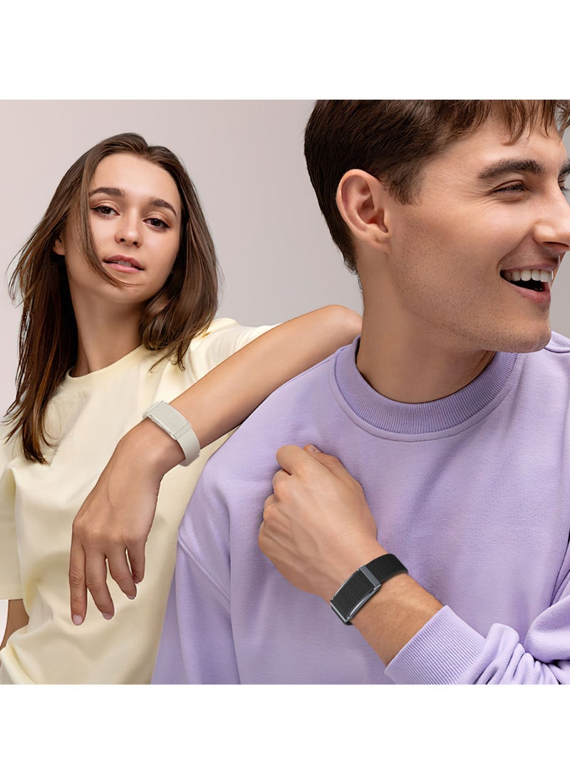 سوار ذكي للنساء والرجال، أجهزة تتبع النشاط الصحي واللياقة البدنية، مراقبة مستمرة لمعدل ضربات القلب/ضغط الدم/معدل ضربات القلب/الإجهاد طوال اليوم، متتبع النوم لمدة 24 ساعة، أكثر من 170 وضعًا رياضيًا مع تطبيق مجاني، سواران ذكيان - Image 3