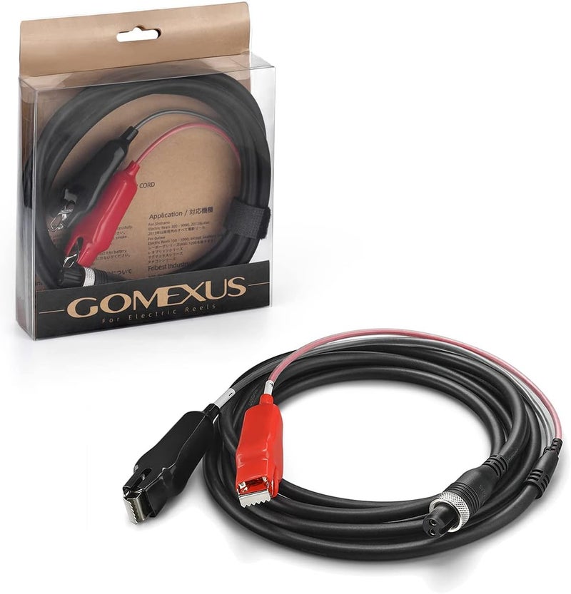 GOMEXUS Power Cord Compatible for Daiwa Tanacom Seaborg Shimano Plays ForceMaster Electric Reels Power Cable 270cm 500cm - Image 5
