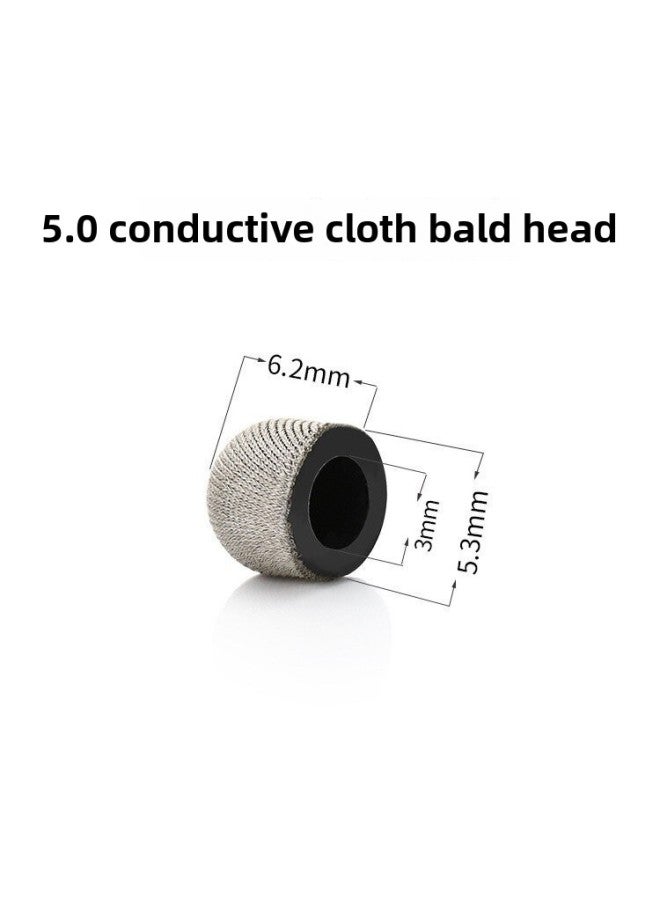 Touch Screen Pen Head Disc Suction Cup Pen Head Replacement Universal Capacitive Pen Accessories Stylus Mobile Phone Tablet Touch Pen Head-Color:Cloth Head 5.0mm  - Image 1