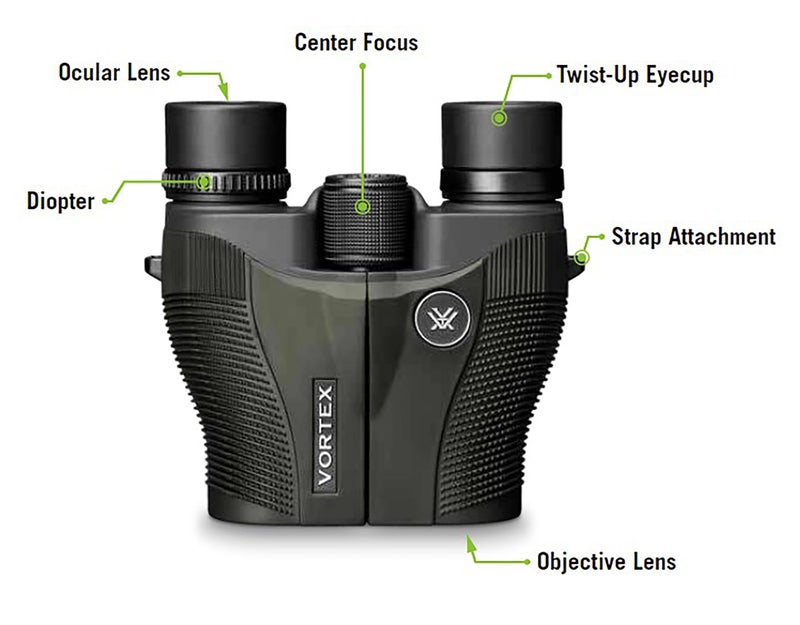 Vortex Optics Vanquish Reverse Porro Prism Binoculars 10x26 - Image 5