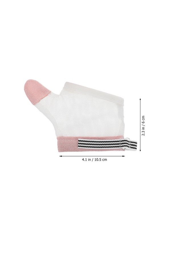 Healifty Infant 2 Pairs Anti- Biting Gloves Baby Hand Corrector Stop Sucking Gloves Toddler Sucking Stop Baby Gloves Teen Stuff Teen Stuff  - Image 2