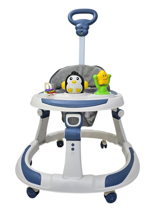 BABYCARA Baby Walker With Parental Handle Anti-Rollover Folding wWth Music, 6 - 18 Months  - Image 3