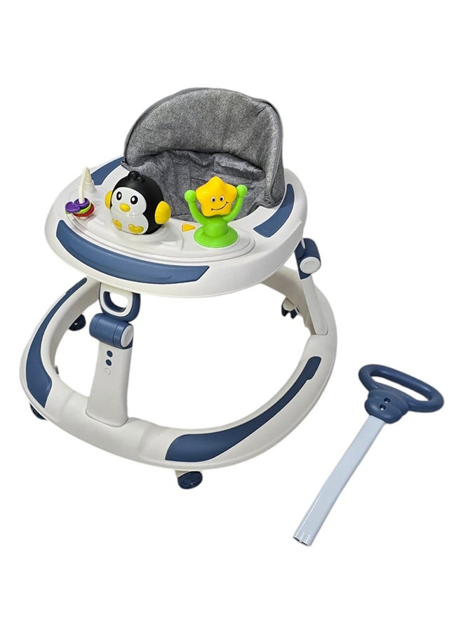 BABYCARA Baby Walker With Parental Handle Anti-Rollover Folding wWth Music, 6 - 18 Months  - Image 4