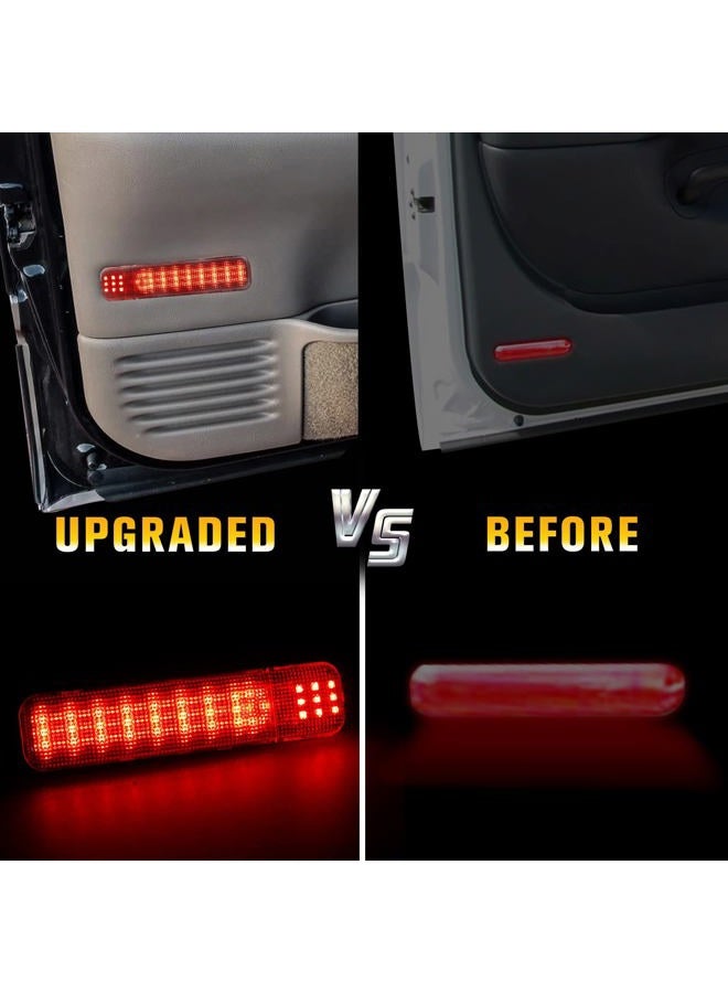 NDRUSH RGB LED Interior Door Panel Courtesy Light Door Light Assembly Compatible with Silverado/Sierra C/K 1500 2500 3500 Pickup Suburban Tahoe Avalanche Yukon Cadillac Escalade - Image 5
