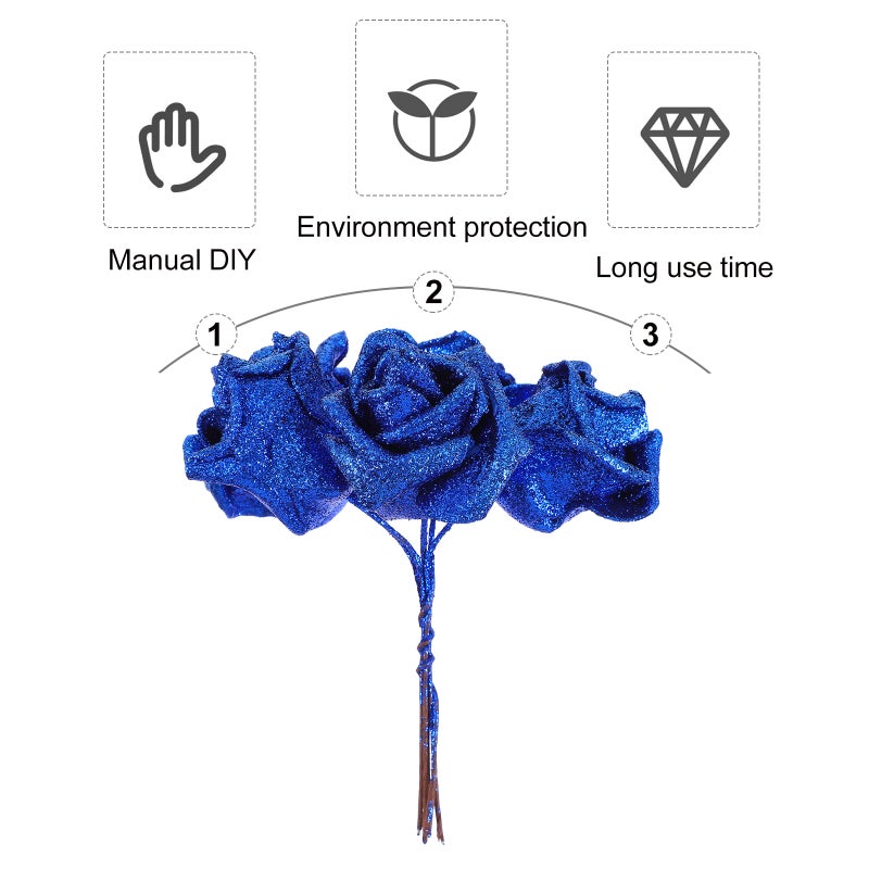 50 Pcs Simulated Flower Flower Artificial Flower Props Wedding Flower Decor - Image 2