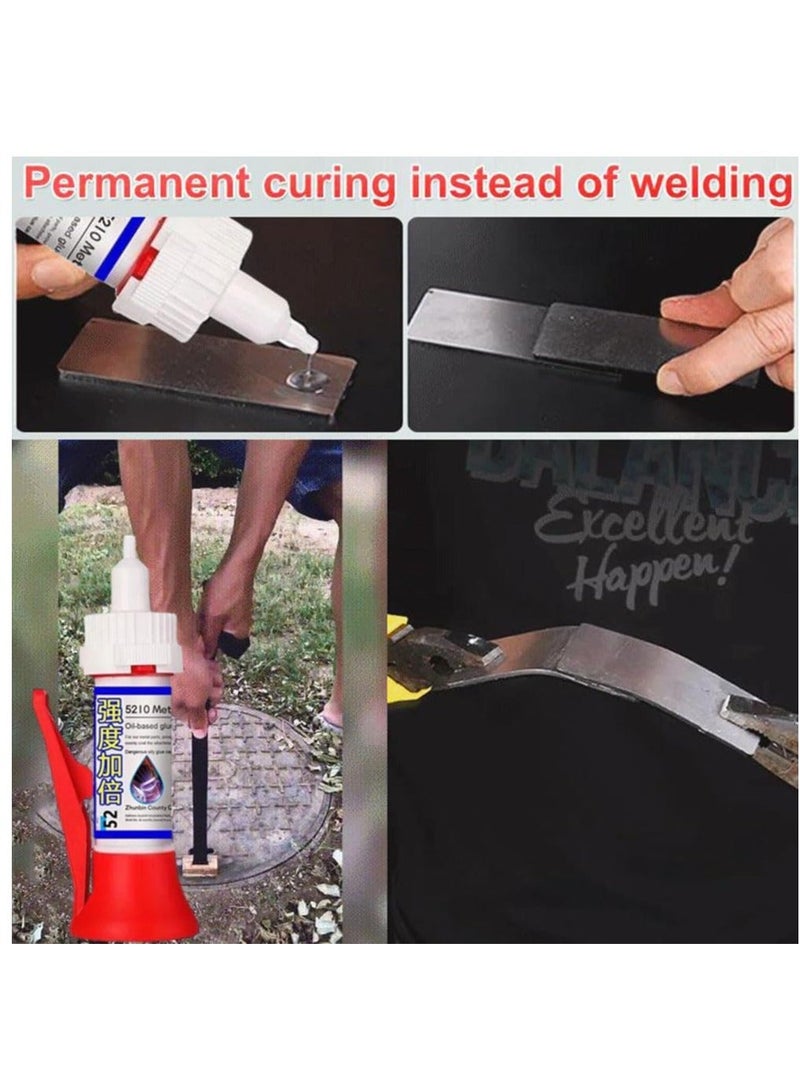 Powerful Solder Multi-Material Repair Adhesive, Powerful Solder Glue, Universal Adhesive Strong Welding, Welding High-Strength Oily Glue, Multi-Material Repair Adhesive,Multifunctional Glue, 2 PCS  - Image 4