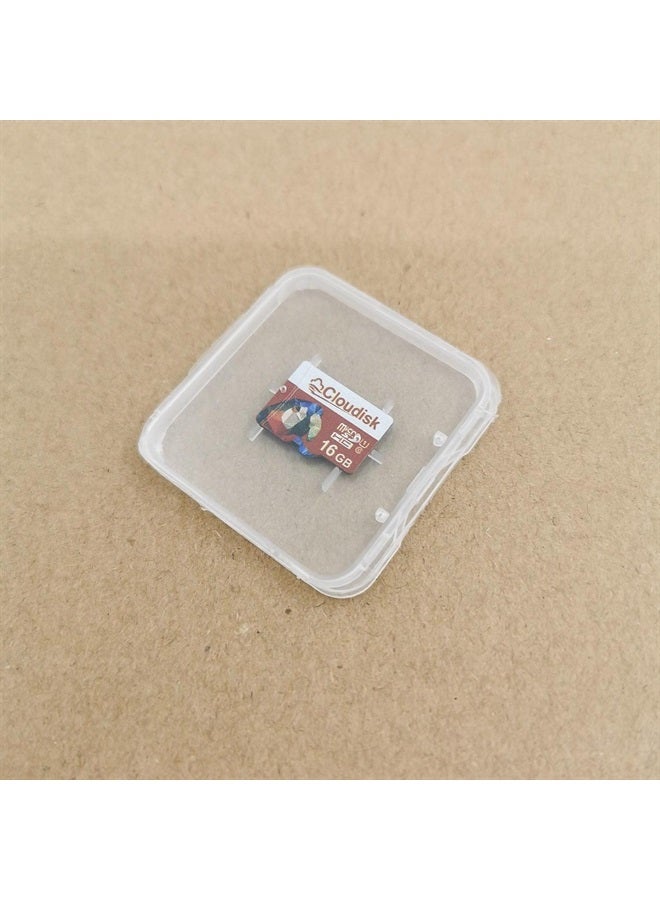 Cloudisk 2Pack Micro SD 16GB Card MicroSD Memory Card SDHC U1 C10 Parrot-Prime with SD Adapter and Card Reader(16GB) - Image 3