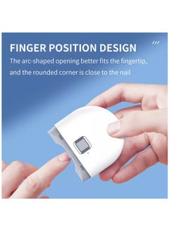 MOCOM Nail Clippers Nail File Nail Trimmer Nail Cutter Nail Scissors Electric Nail File Baby Nail Clippers Finger Nail Clippers Baby Nail Trimmer Electric Nail Trimmer Manicure Tool  - Image 5