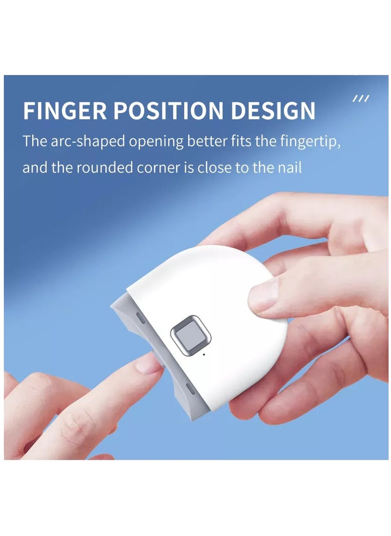MOCOM Nail Clippers Nail File Nail Trimmer Nail Cutter Nail Scissors Electric Nail File Baby Nail Clippers Finger Nail Clippers Baby Nail Trimmer Electric Nail Trimmer Manicure Tool  - Image 5