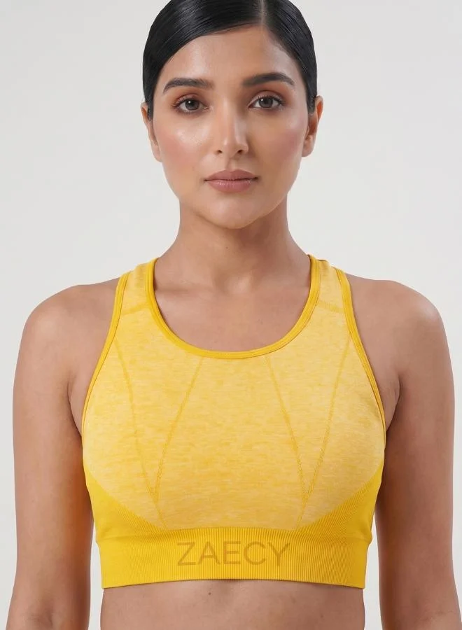 Zaecy  Women's High-Support Seamless Padded Sports-Bra for Women | Best Price UAE