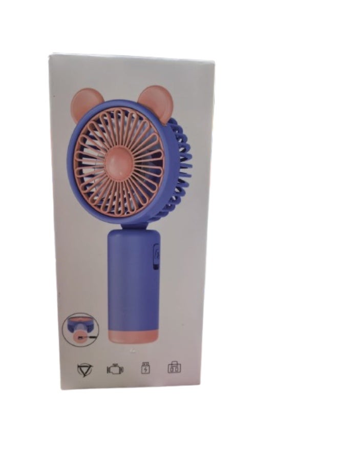Handheld Cooling Fan –Rechargeable, Adjustable Speeds, Assorted Colors & Styles - Image 2