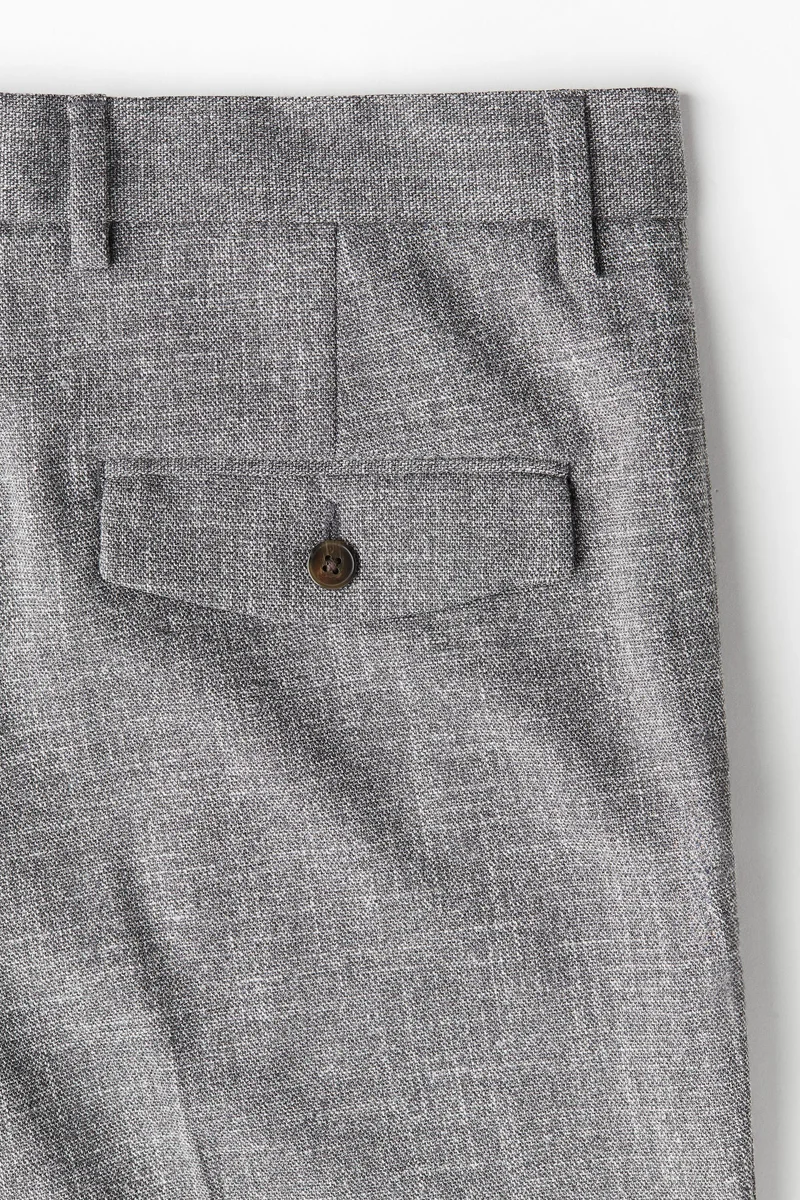 H&M Regular Fit Tailored Trousers