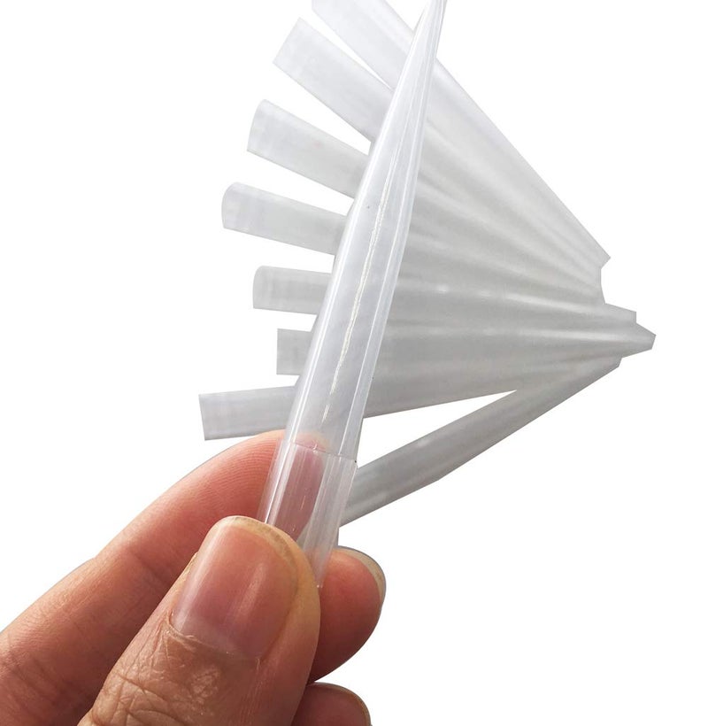 KOOTIPS Fresh Flower Cake Spikes Clear Plastic Flower Water Tubes Floral Tubes for Flower Arrangements (L) - Image 3