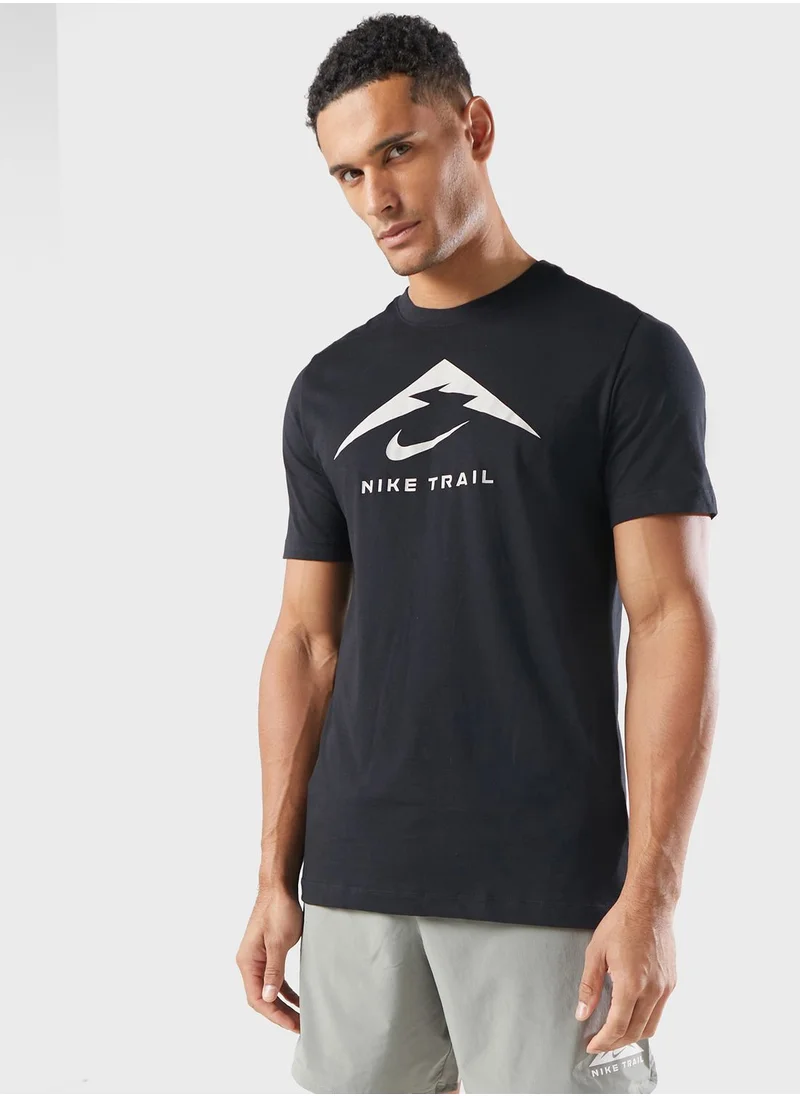 Nike Dri-Fit Trail Logo T-Shirt