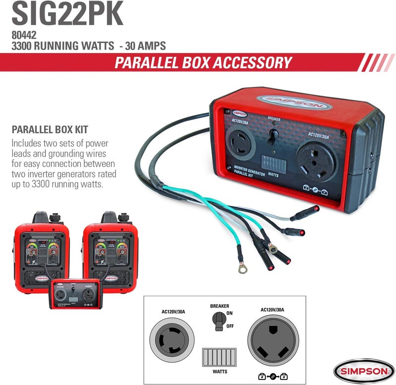 Simpson Cleaning SIG22PK Powershot Digital Parallel Box Red - Image 4