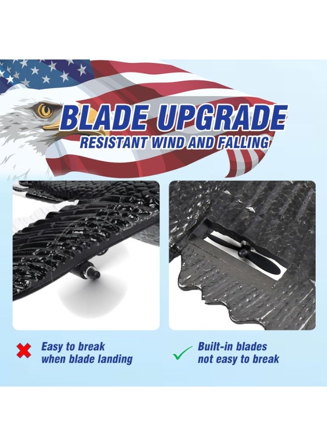 HW40 Remote Control Glider Plane for Kids – Eagle-Style 420mm Wingspan RC Aircraft with EPP Body, Beginner Friendly, 2.4G Remote, Ideal STEM Gift for Boys & Girls - Image 4