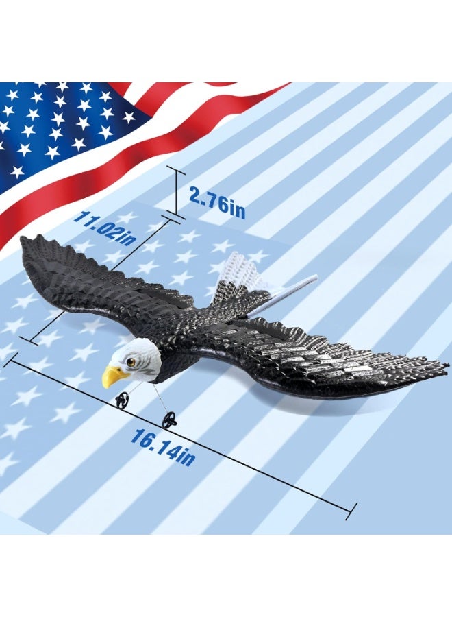 HW40 Remote Control Glider Plane for Kids – Eagle-Style 420mm Wingspan RC Aircraft with EPP Body, Beginner Friendly, 2.4G Remote, Ideal STEM Gift for Boys & Girls - Image 2