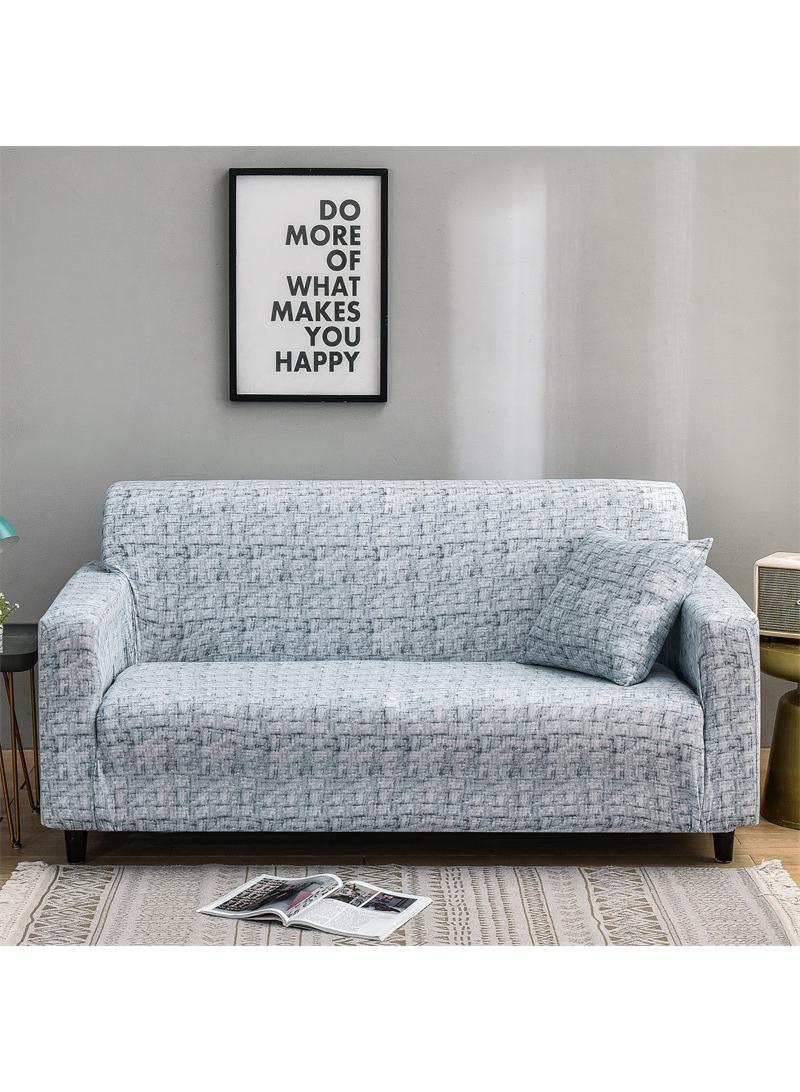Full pack elastic anti slip sofa cover for four person 235-300cm