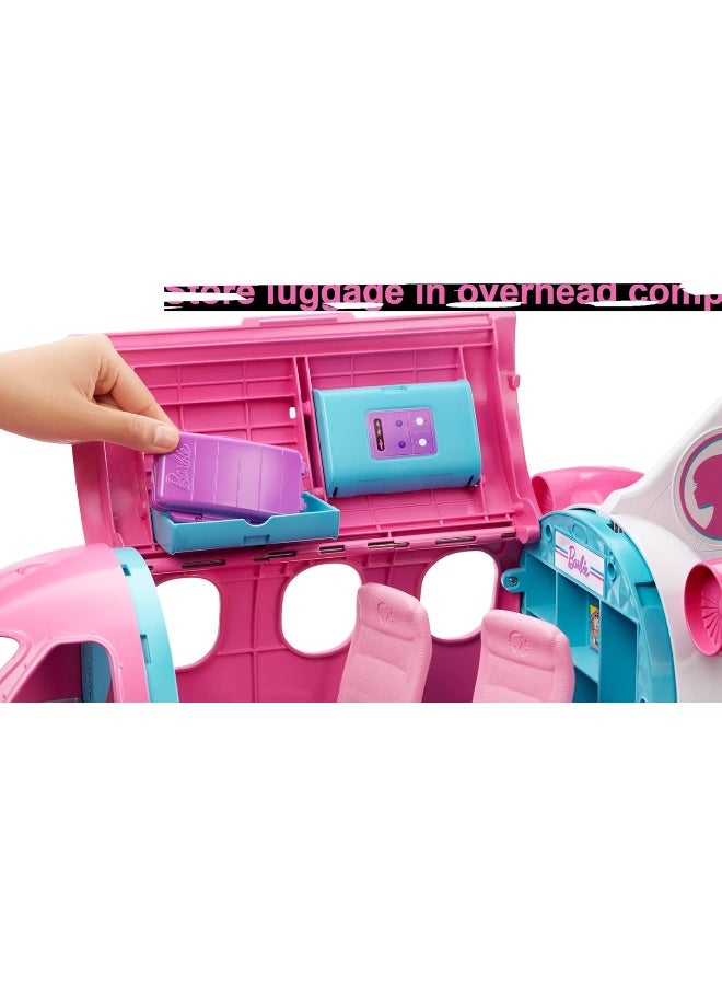 باربي مجموعة ألعاب طائرة الأحلام مع أكثر من 15 إكسسوار بحجم الدمية - Image 4