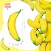 Lohoee 20 Pcs Banana Stress Toys Stretchy Banana Fidget Toys Bulk Mini PU Squeeze Toys for Kids Adults Stress Relief Party Favors Bag Fillers or Xmas Gift - Image 4
