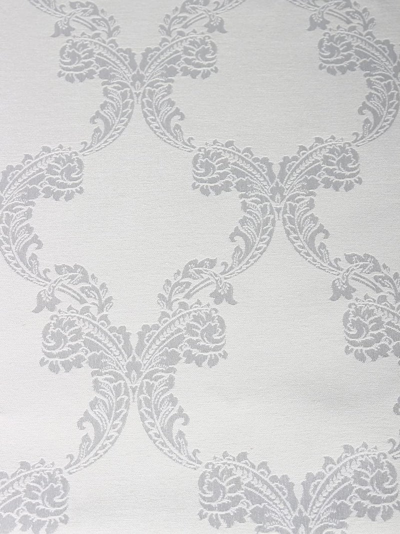 Home-The Best is for You Cotton Table Runner with Woven Damask Design (Cream_Ogee, 13X60 Inch) - Pack of 1 - Image 3