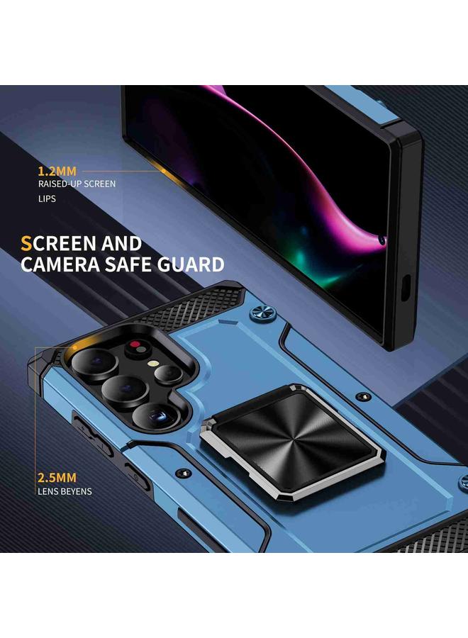 اس-توب جراب لهاتف Samsung Galaxy S24 Ultra 5G جراب معدني مقاوم للصدمات - Image 2