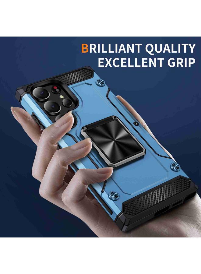 اس-توب جراب لهاتف Samsung Galaxy S24 Ultra 5G جراب معدني مقاوم للصدمات - Image 3