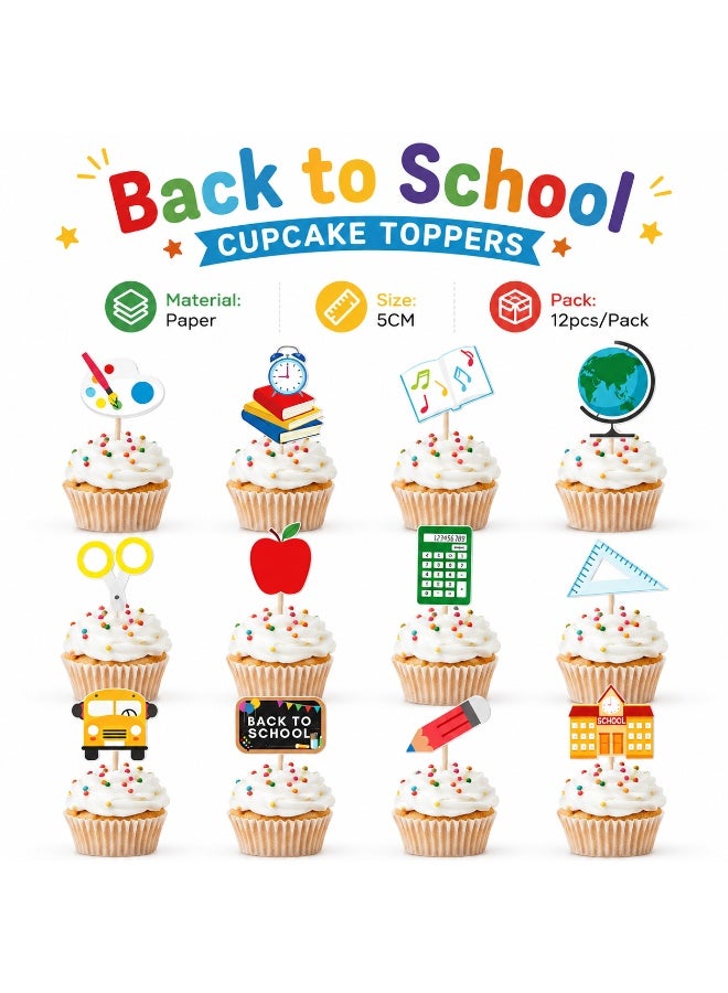 Kidzilla Paper Party Decorations with Colorful Designs for School Celebrations - Pack of 12, 5 cm, Paper - Image 2