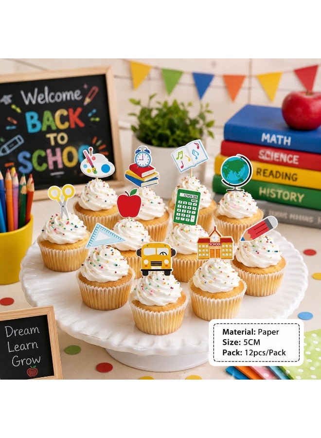 Kidzilla Paper Party Decorations with Colorful Designs for School Celebrations - Pack of 12, 5 cm, Paper - Image 3