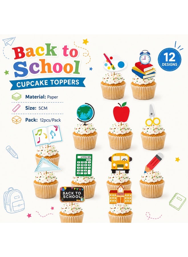 Kidzilla Paper Party Decorations with Colorful Designs for School Celebrations - Pack of 12, 5 cm, Paper - Image 5