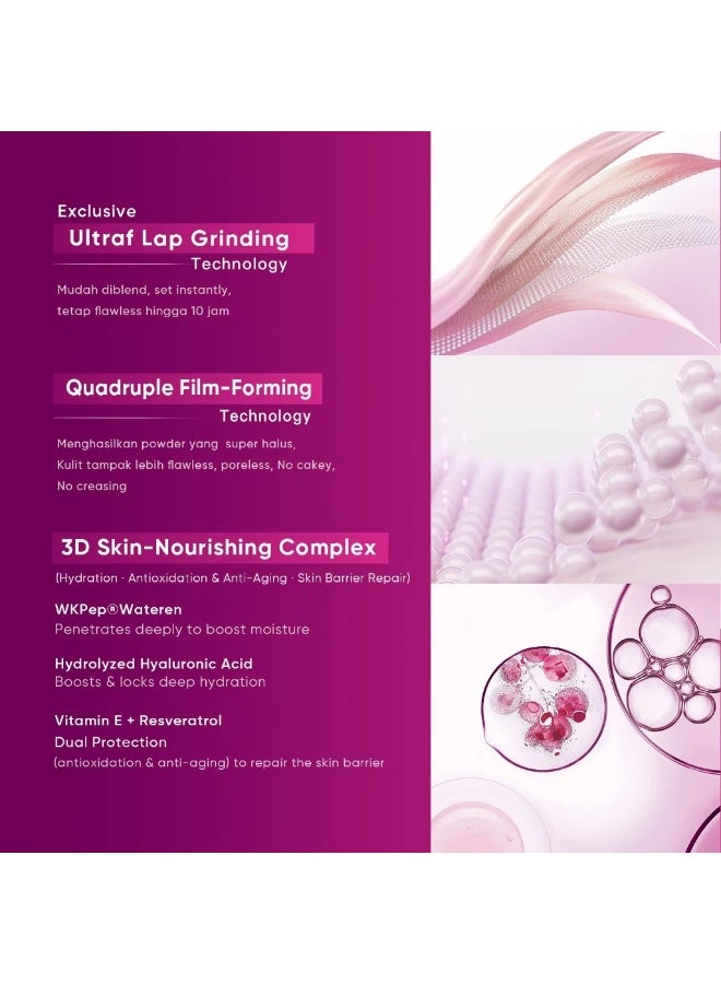 SKINTIFIC PERFECT & HYDRATE COMBO-Cover Perfect Glow Cushion (01 Vanilla) + Radiance Booster Serum Spray Poreless Flawless - Image 5