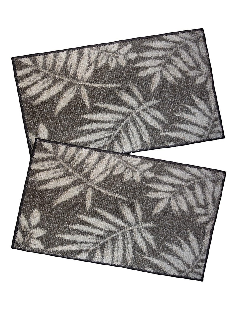 Athom Trendz Athom Living Easy Home Designer Soft Anti Slip Bath Mat 38x58 cm Pack of 2 - Image 2