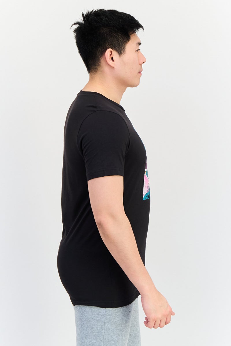 PUMA Men Sportswear Fit Short Sleeve Outdoor T-Shirt, Black - Image 4