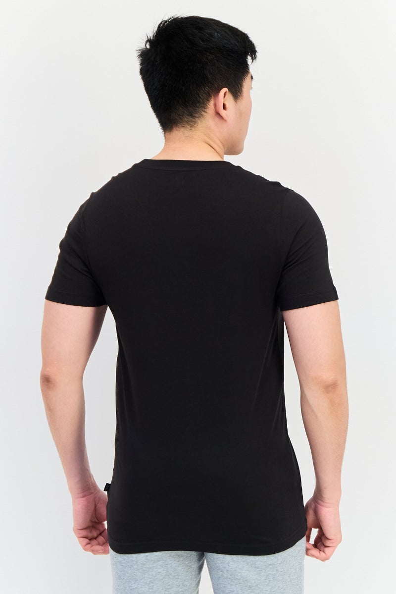 PUMA Men Sportswear Fit Short Sleeve Outdoor T-Shirt, Black - Image 2