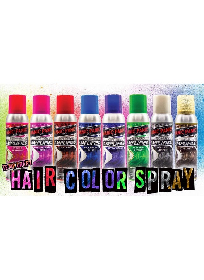 Manic Panic - Ultra Violet Purple Hair Color Spray (Amplified) Temporary Deep Blue Violet Hair Dye Sprays On Instantly & Washes Out (3.4Oz) Vegan Hair Dye For Adults & Kids Of All Hair Types - Image 1