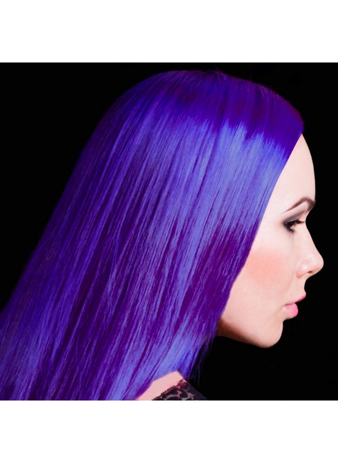 Manic Panic - Ultra Violet Purple Hair Color Spray (Amplified) Temporary Deep Blue Violet Hair Dye Sprays On Instantly & Washes Out (3.4Oz) Vegan Hair Dye For Adults & Kids Of All Hair Types - Image 1