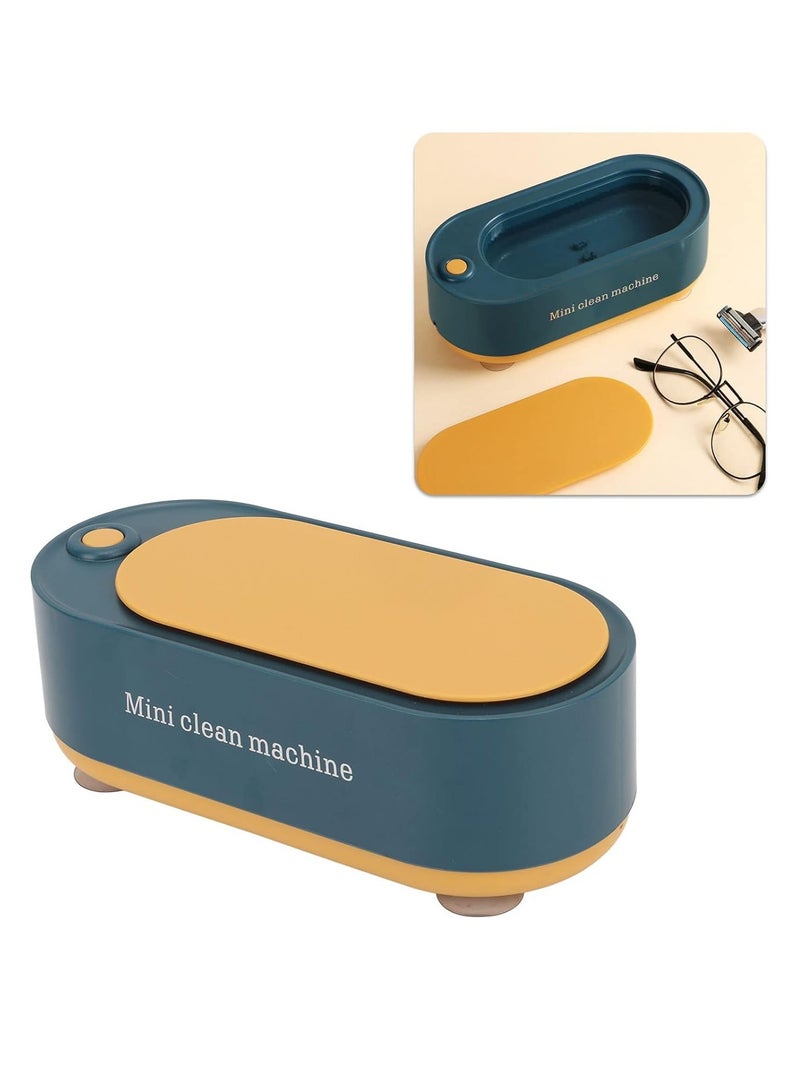 Hi homey Mini Ultrasonic USB-Cleaning Machine Jewelry Cleaner Portable Professional Cleaning Machine for Eyeglasses Dentures Watches Razors Earrings Necklaces Rings Tools Small Items 300ml Capacity  - Image 5