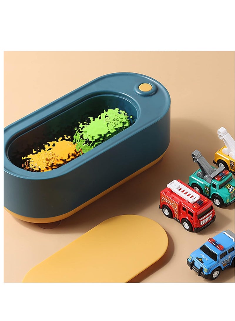 Hi homey Mini Ultrasonic USB-Cleaning Machine Jewelry Cleaner Portable Professional Cleaning Machine for Eyeglasses Dentures Watches Razors Earrings Necklaces Rings Tools Small Items 300ml Capacity  - Image 4